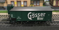 BRA005 BRAWA Güterwagen "Gösser Bier". ÖBB, H0